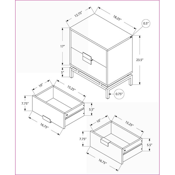 Dimensions du produit