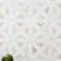 Angora Geometric 12" x 12" Polished Marble Mosaic Floor and Wall Tile