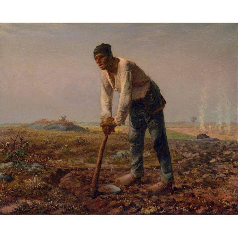 «The man with the hoe»