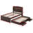 Myquisha Bookcase Storage Bed-1324698753-1324698754