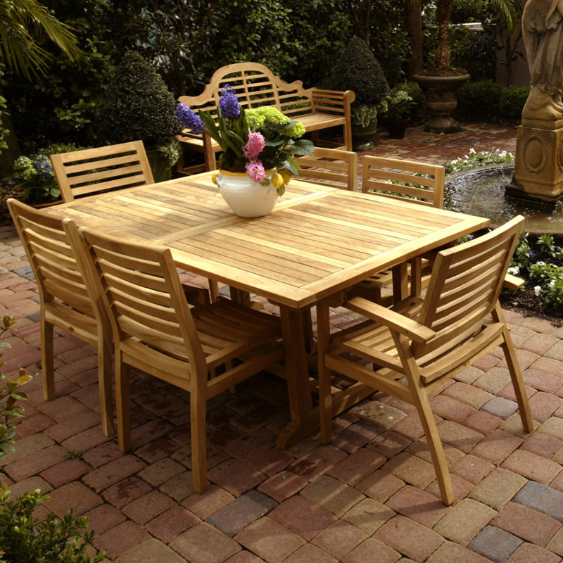 Celise Outdoor Teak Dining Table