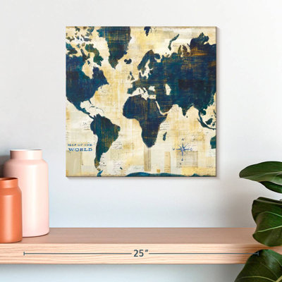 Aliaz Antique World Map Collage II