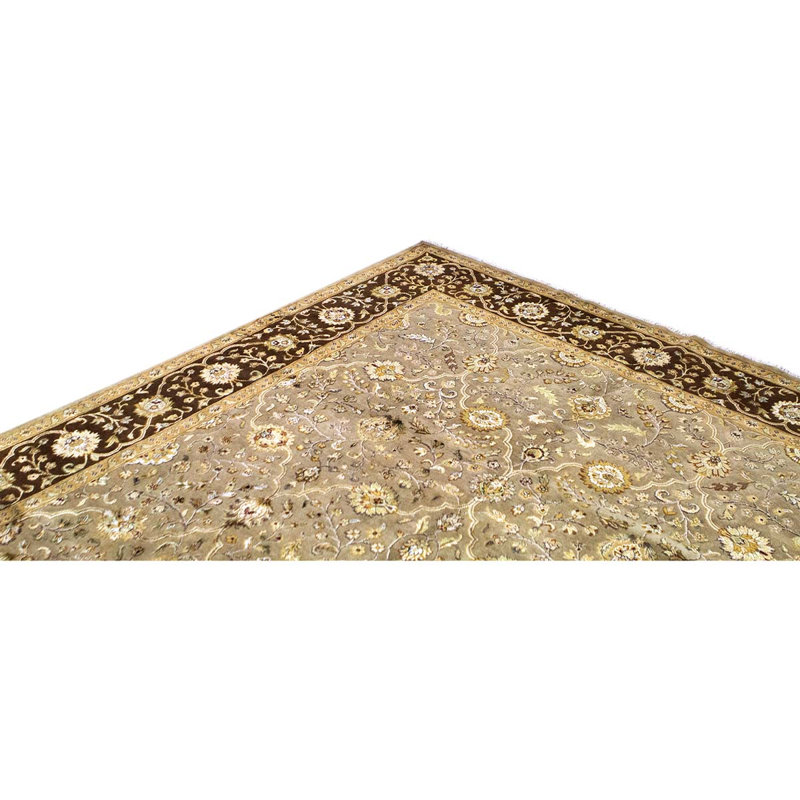 Oriental Area Rug in Brown
