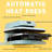 HTVRONT Automatic  Heat Press Machine Light Blue &Automatic Mug Heat Press Machine White
