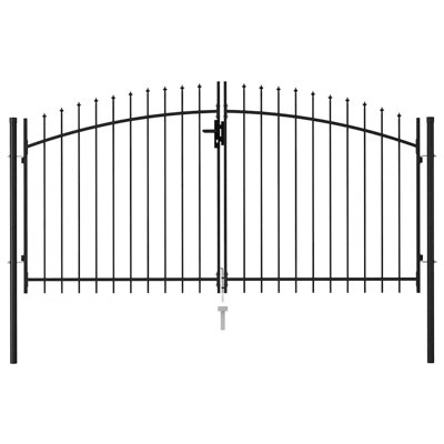 Barrière de jardin en acier robuste WALPLUS Woerden