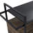 Outdoor Bar Table With Wheels - Versatile Glass Top For Patio, Backyard, Garden Brown Drinks Storage Cart Elegant Porch, Poolside