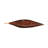 Golden Ore Organic Shaped Oblong Bowl