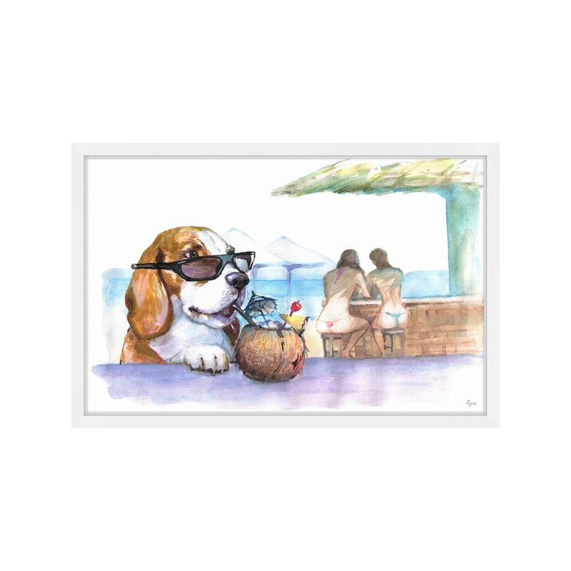 Eyre Tarney - Single Picture Frame Painting, 41cm H x 61cm W x 3.8cm D