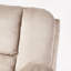 Fauteuil inclinable souple, fauteuil inclinable manuel luxueux en café, tissu doux pour la peau, porte-gobelets doubles