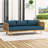 Acacia Wood Daybed with Classic Slat Paneling-142179237