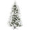 Snowy 9' White Pine Aritificial Christmas Tree with 850 Clear Lighs
