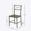 Ensemble 3 pièces de table de salle à manger pour chaise rétro