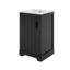 Meuble-lavabo moderne 20 "avec lavabo, tablettes réglables, support de rangement-1811493500