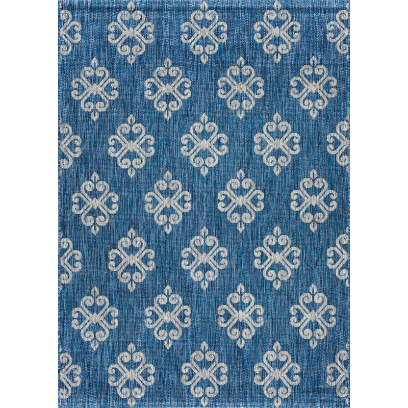 Tapis indigo Turnham, Rectangle 7 pi 10 po x 10 pi 3 po
