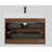 Bathroom Vanity 30" Walnut - Sink, Max Storage, Silent Smooth, White Basin, Fashionable Furniture Modern Design-400438145-400438149