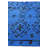6 Ft Square Perry Blue Rug