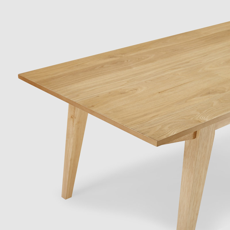 Kaycee Solid Coffee Table, Oak