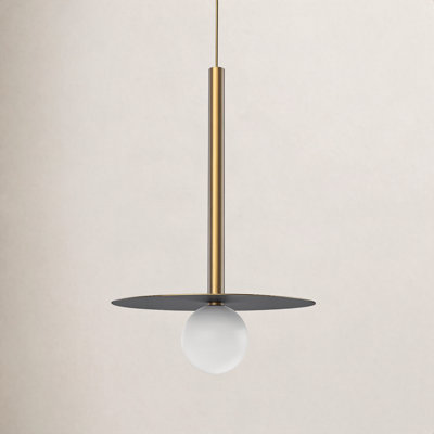 Single Light Metal Dimmable LED Pendant