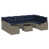 Coussin bleu marine / structure grise est en rupture de stock sélectionné