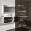Ensemble de meuble-lavabo double mural 75 po Kiskimere