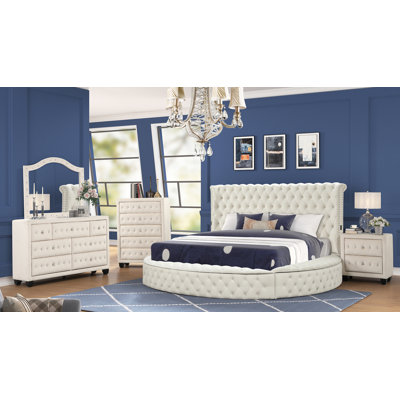 Ensemble de chambre à coucher 5 pièces Taner