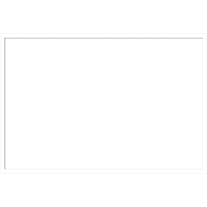 Organisateur de tableau magnétique effaçable à sec Svelte, H 19 po x l 25 po, Blanc