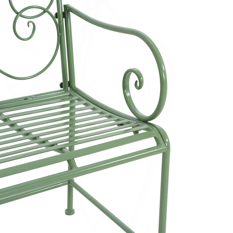 Banc de jardin extérieur Sunnydaze - vert