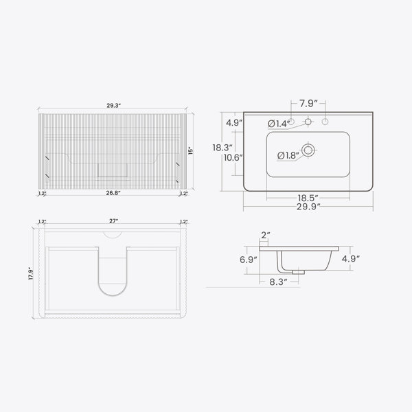 Dimensions du produit