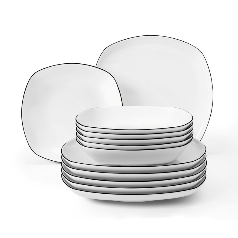 Lido 12 Piece Dinnerware Set