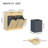 Double Tilt-Out Laundry Hamper Cabinet Hidden Laundry Cabinet With 2 Drawers & 2 Baskets For Bathroom, Kitchen-2146525811