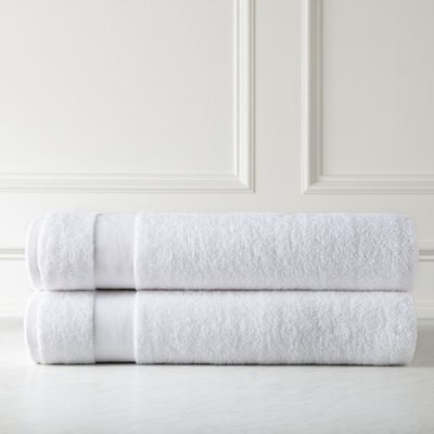 Ensemble de draps de bain 100% coton peigné 2 pièces Southshore Fine Linens 500 GSM