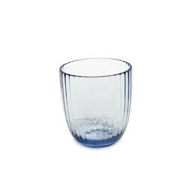 VIDA Acrylic Double Old Fashioned Set of 4 (Blue) 14 fl oz