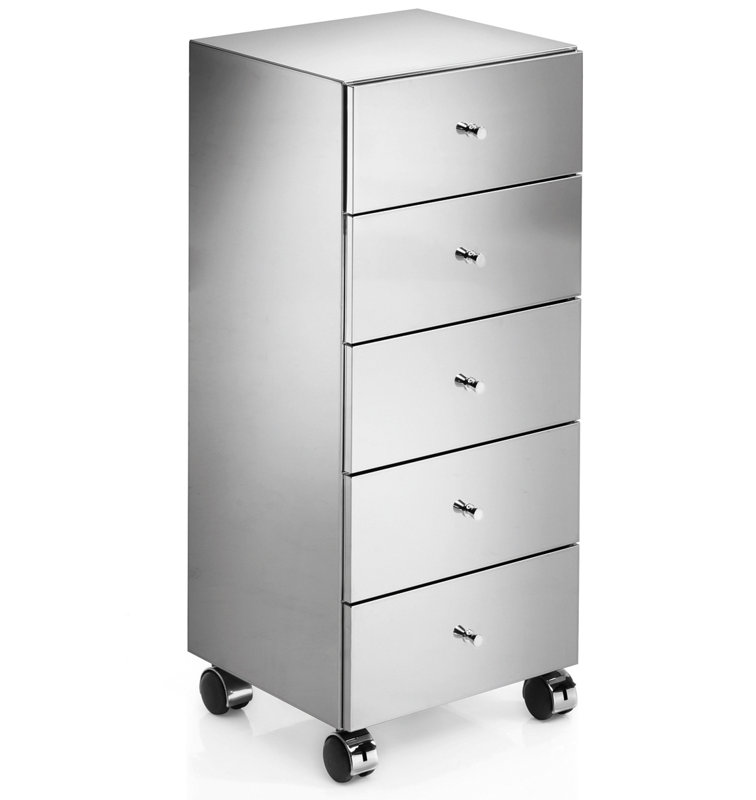 Runner 13.8" W x 31.5" H x 12.6" D Cabinet, Stainless Steel