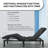 Basehor Adjustable Bed Base with Massage System, Zero Gravity, USB Ports, Wallhugger, Wireless Remote-2110708210