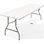 96 in. L Plastic / Acrylic Rectangular Banquet Table