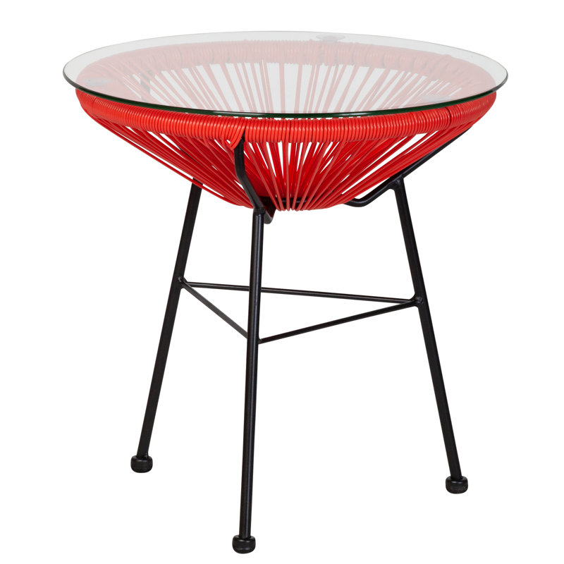 Table de bout, Rouge