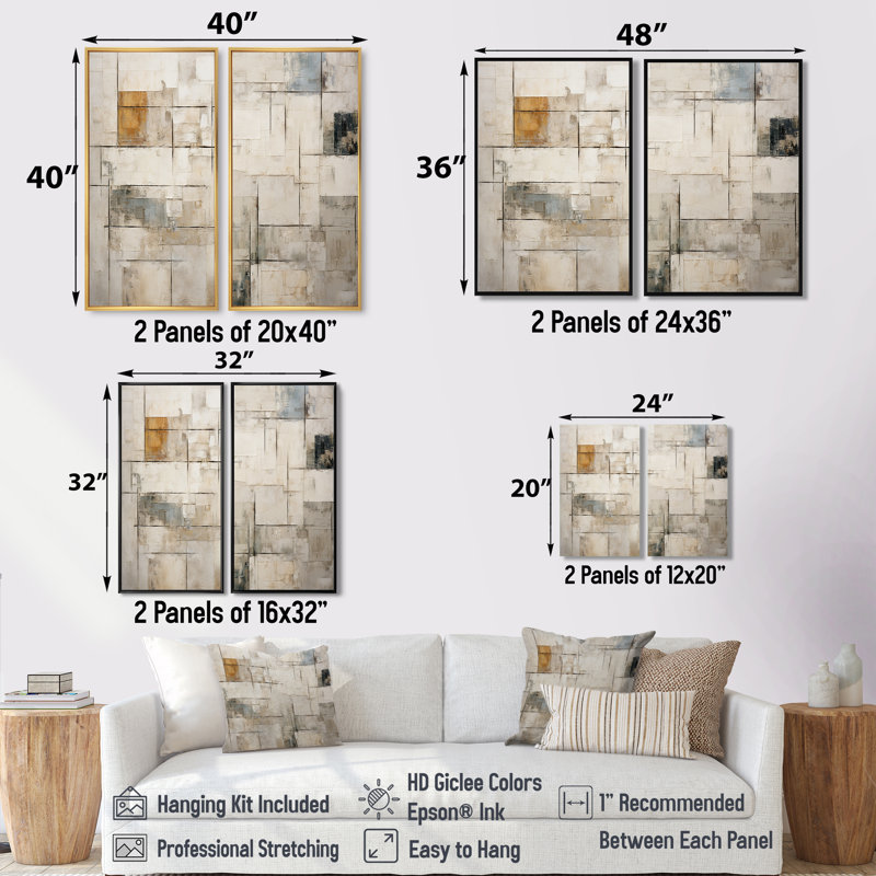 Minimalisme beige et or scandinave V - impressions d'art scandinaves sur toile, Black, 36" H x 48" W