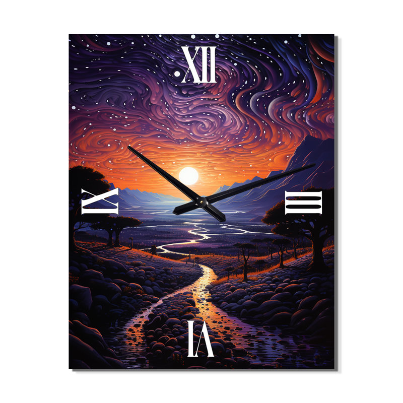 Jairen - Horloge murale africaine, H 28 po x l 12 po x P 1 po