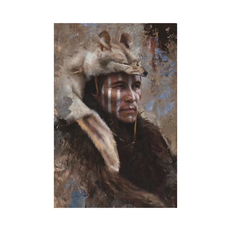 Winter Scout by David Edward Kucera - Wrapped Canvas Gallery-Wrapped Canvas Giclée, 66.04 cm H x 45.72 cm W x 3.175 cm D