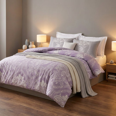 Cotton Floral Duvet Cover