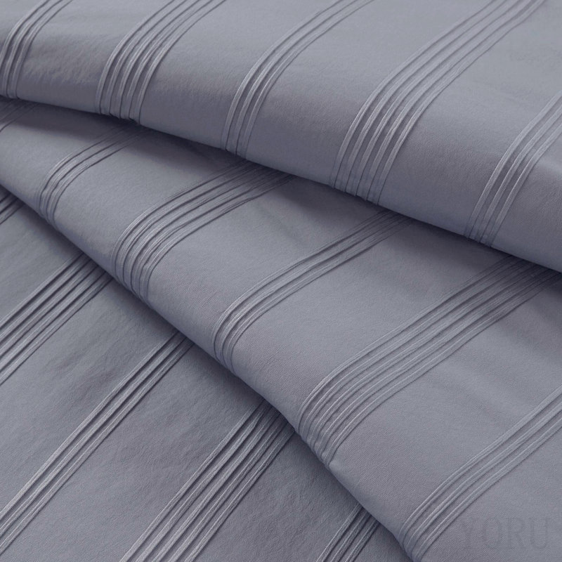 Ensemble d'édredon 7 pièces Cal King, Gris