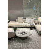 Deva Rectangle Area Rug in Light Brown