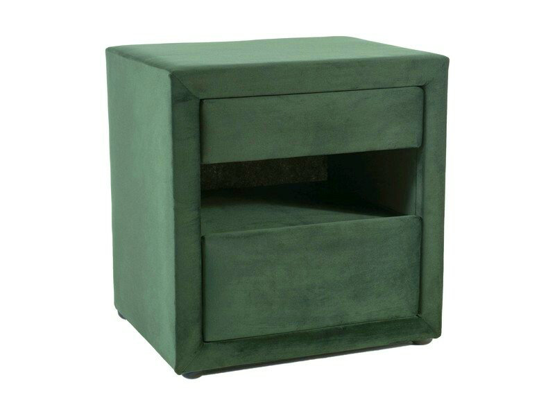 Cand 41.00cm W Manufactured Wood Bedside Table, Green