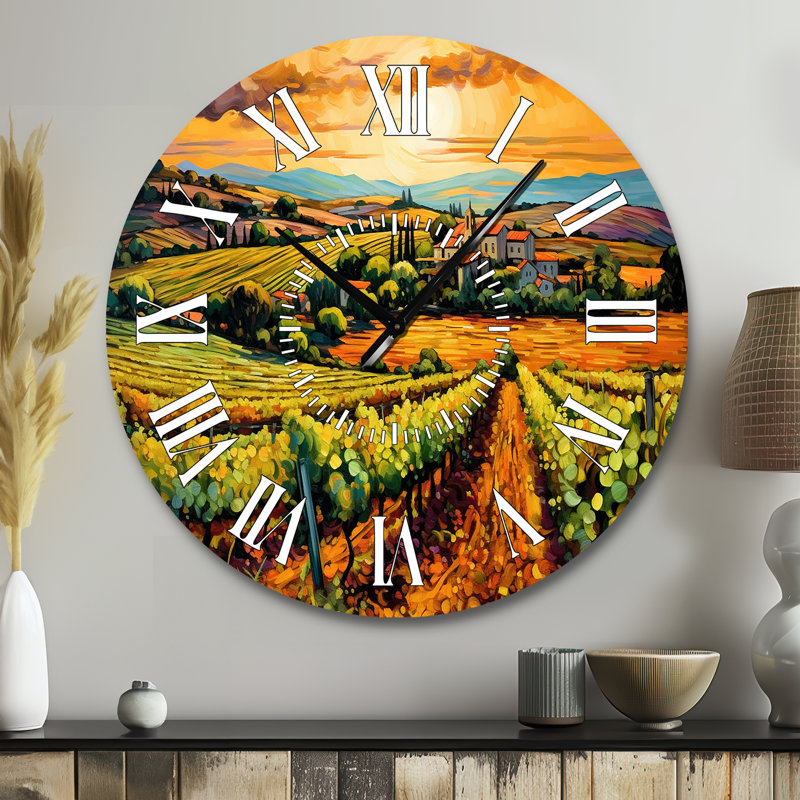 Horloge murale Vangogh - Vangogh, Grand
