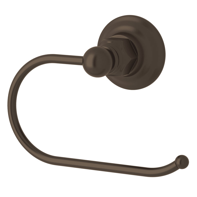 Country Toilet Paper Holder, Tuscan Brass