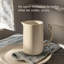 over&back Coupe Stoneware Pitcher-101308997
