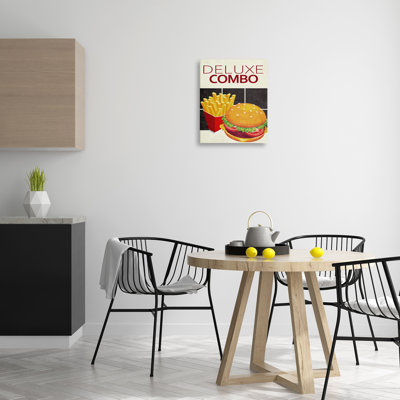 Deluxe Combo Fast Food Canvas, design by Kim Allen