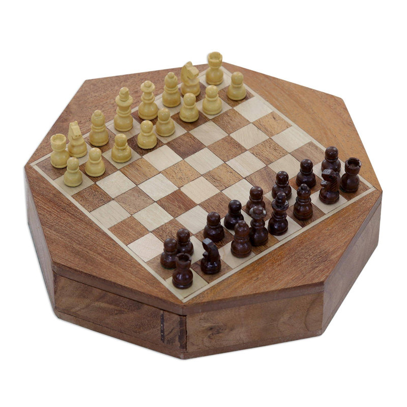 Tonasket Union Rustic Solid Wood Chess