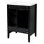 Meuble-lavabo 24 po avec lavabo, une armoire avec porte à fermeture douce, 3 tiroirs à fermeture douce, poignées en métal rétro-1732415312