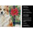 Tan Icelandic Sheepdog Christmas PoinsettIas Kitchen Towel-2080584047